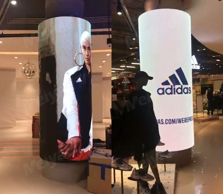 商場品牌展示LED異形屏